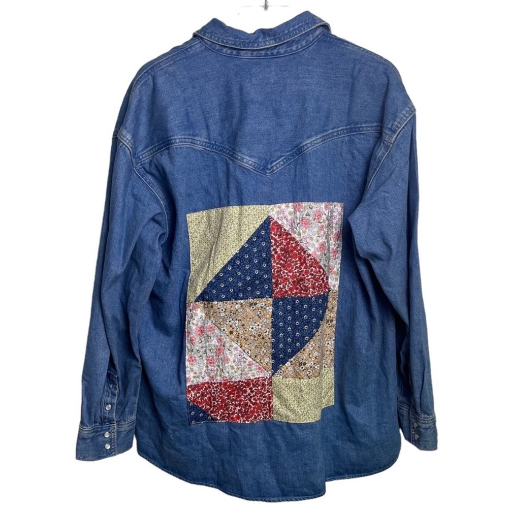 LEVI’S Dorsey Patchwork Western Shirt - Picture 3 of 15